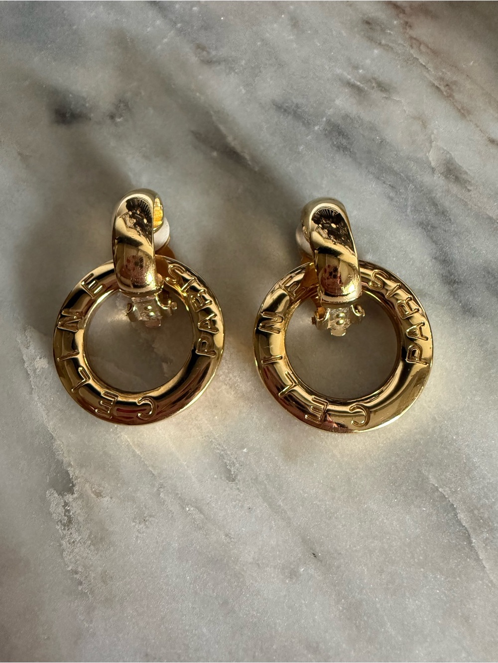 Celine Vintage Clip On Earrings - Picture 4 of 10